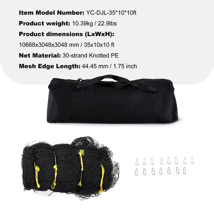 AS Equipment 35FT Baseball Batting Cage Net