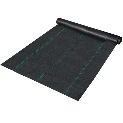 AS Equipment heavy duty weed barrier fabric roll 6ft x 300ft for garden landscaping